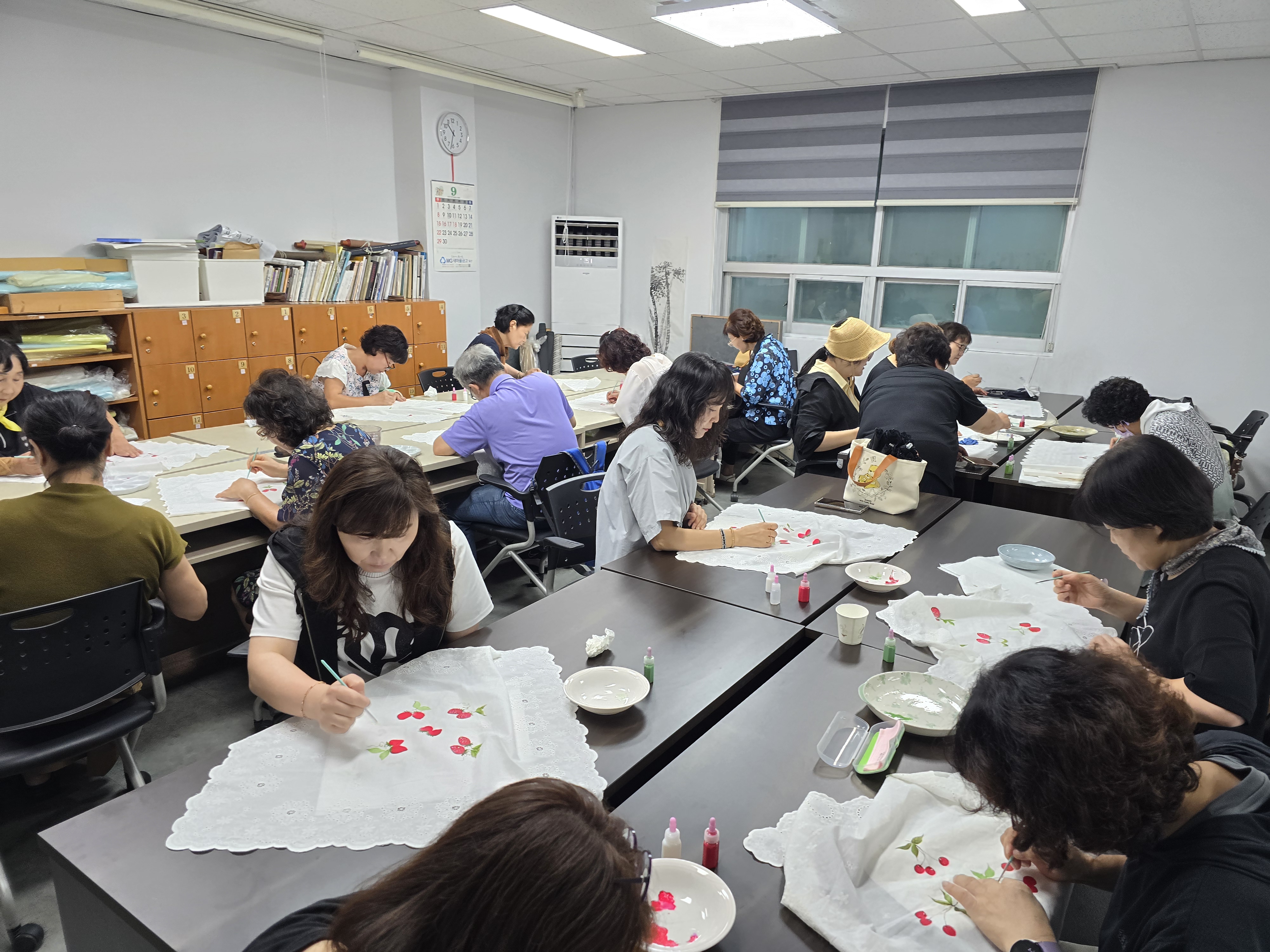 주민자치센터 손수건 아트 특강(2024.9.5)